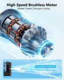 Portable Air Conditioner, 4-in-1 Personal Mini Air Conditioner Cooling Fan