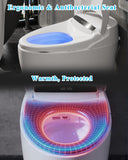 TOTTE Smart Toilet with Bidet Built-in, Auto Open/Close Lid