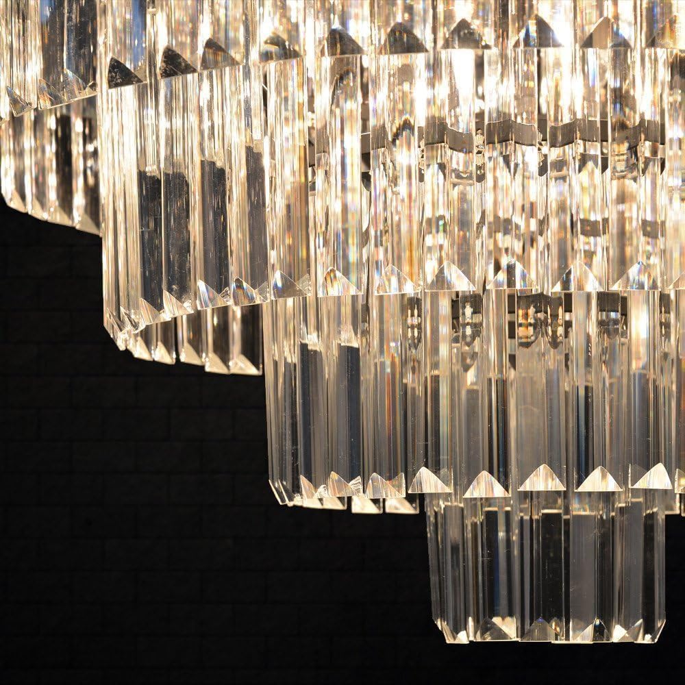 Inspired Odeon Style 16-Light Crystal 5-Tier Modern Chandelier - A107-B07CTH82X7