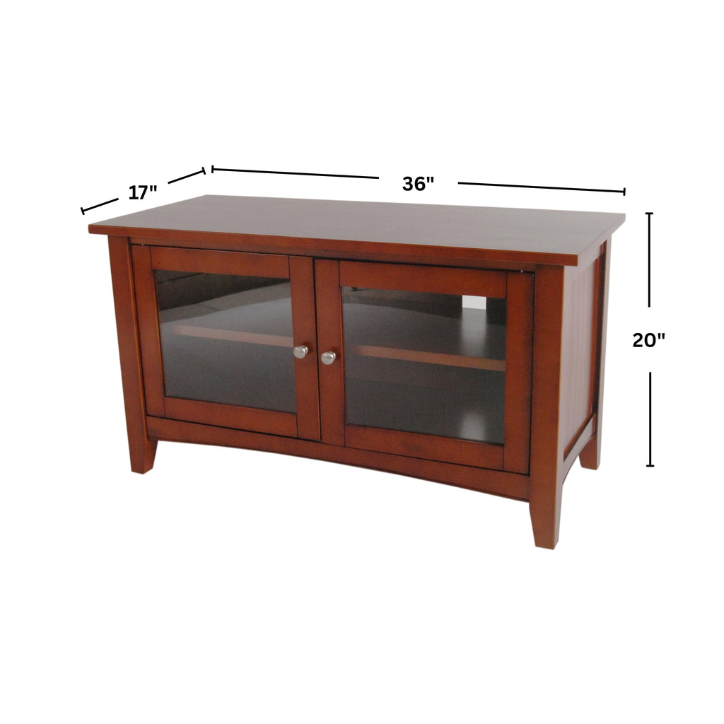 Shaker Cottage TV Stand for TVs up to 40", Cherry, 36 Inch