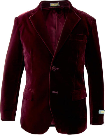 Big Boys' Velvet Blazer
