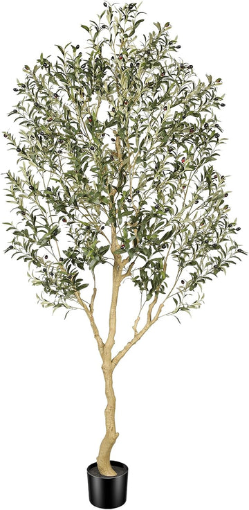8ft Olive Trees Artificial Indoor with Realistic Appearance