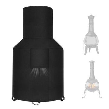 Patio Chiminea Cover, Heavy Duty 600D Oxford