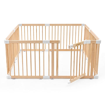 Grovi Wooden Playpen, Play Yard, Playpen for Babies and Toddlers | GREENGUARD Gold Certified, BSA Verified, New