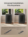 Portable Air Conditioner 516S, 14000 BTU ASHRAE (10000 BTU DOE) Smart AC Unitwith Drainage-free Cooling