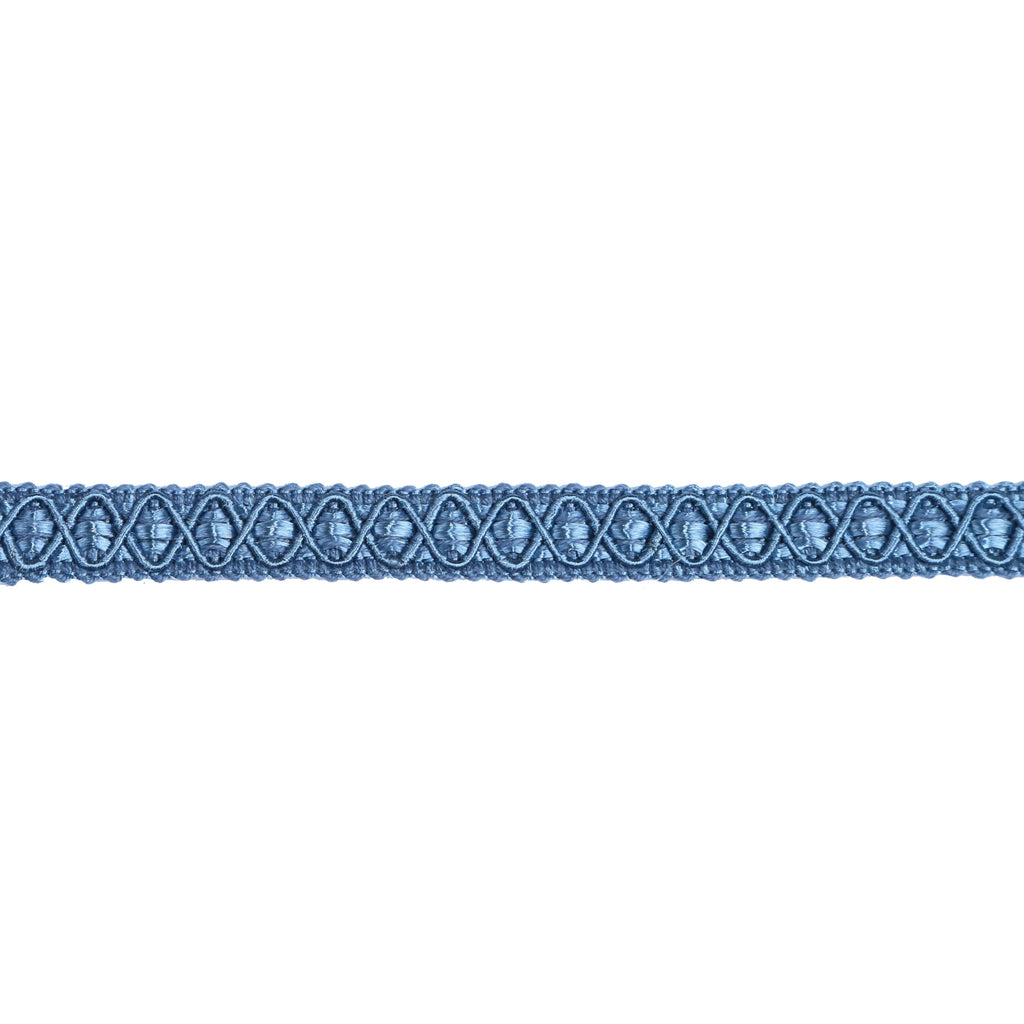 Gimp Braid Trim, 10 Yards 0.59 Inch Fabric Trim, Blue