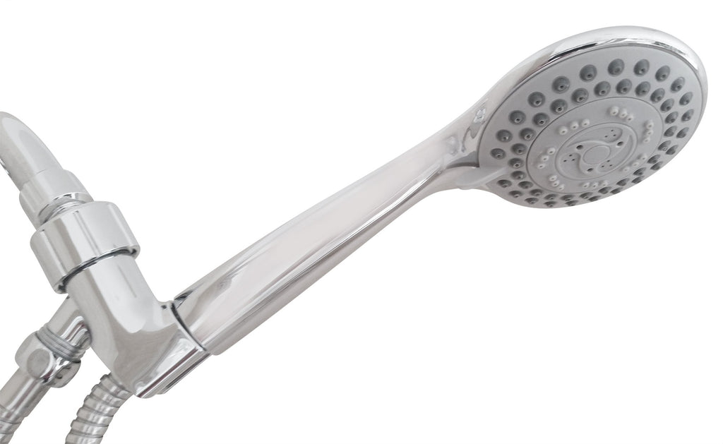 Head - Handheld Rainfall High Pressure and Flow with Removable Water Restrictor - Powerful/Detachable Hand Held