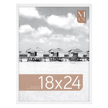 Foundation Poster Frame, 18x24, White Traditional
