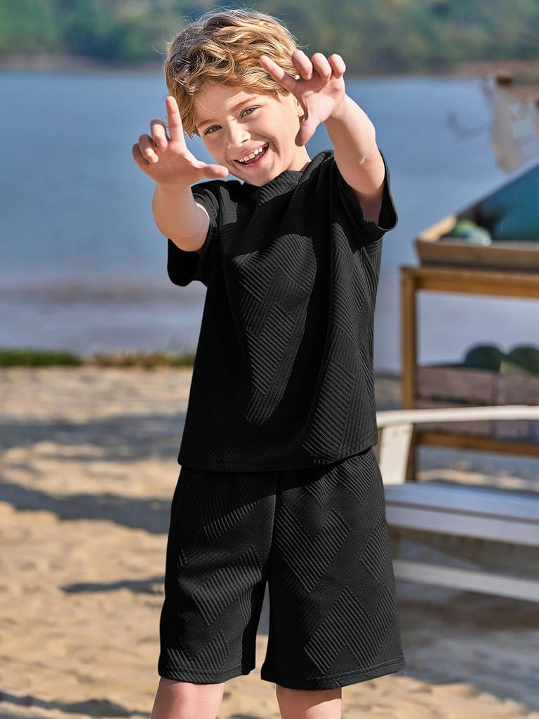 Boys Short Sets 2 Piece Summer Outfits