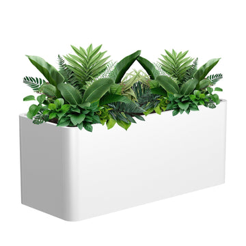 Rectangular Planter for Outdoor Plants 36" L x 15" W x 15" H