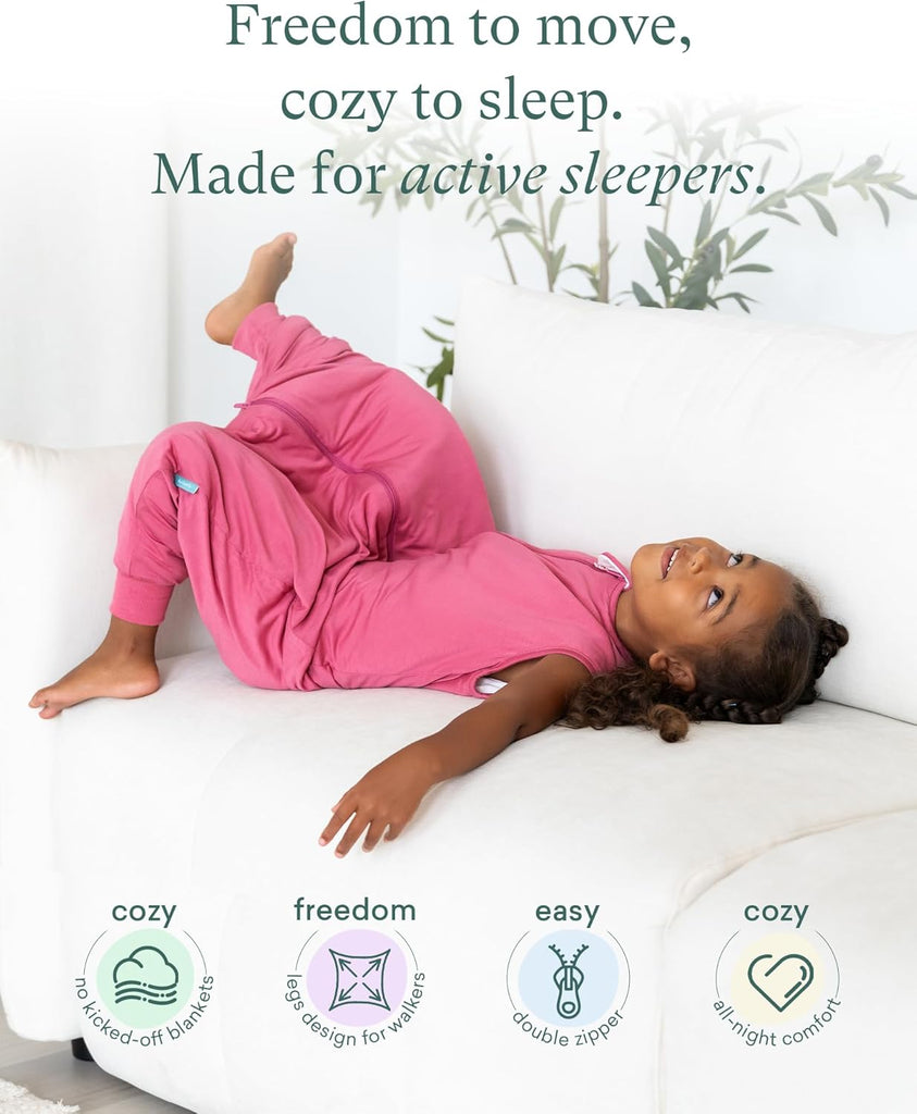 Bamboo Viscose Toddler Sleep Sack with Feet, 12-18-24