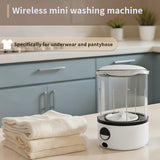 Portable Washing Machine, Mini Compact Single Tub Washer for Deep Clean Small Laundry