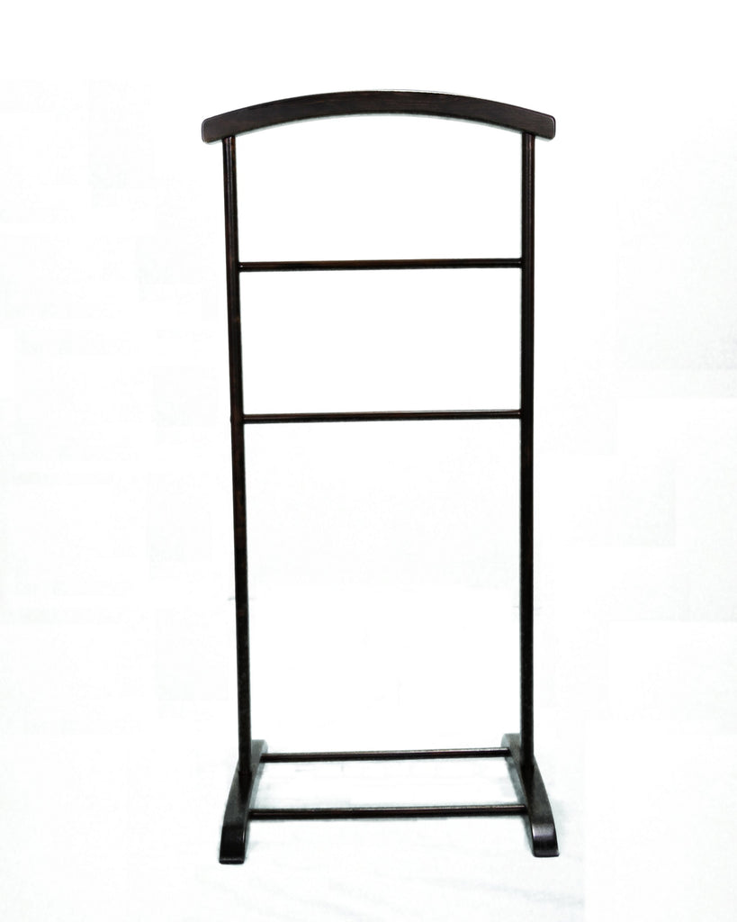 Hardwood Clothes Valet Stand (Espresso)