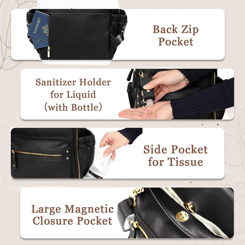 Small Diaper Bag Mini Diaper Bag Backpack Mini Backpack for Moms