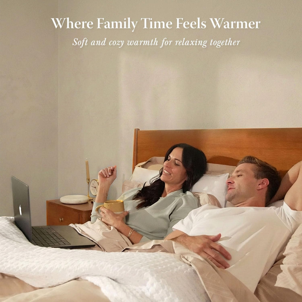 Cooling Waffle Blanket King | Breathable, Lightweight and Cooling | Made from Rayon Derived from Bamboo | Waffle