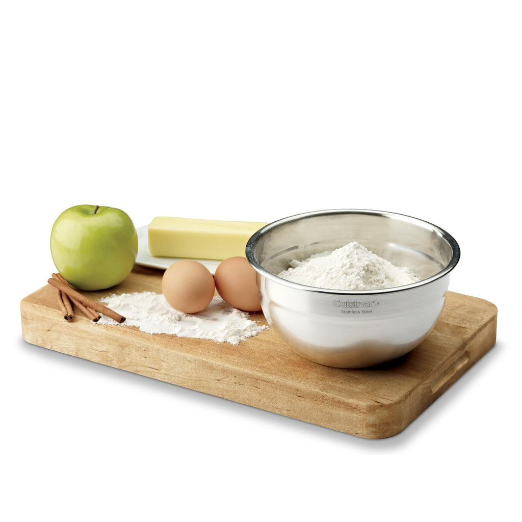 Mixing Bowl Set, Nesting Bowls, Stainless Steel, 3-Piece
