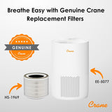 True HEPA Air Purifiers for Home, Up To 300 Sq Ft, Air Purifiers For Bedroom, and Office, Removes Du