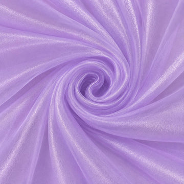 Organza Fabric, 5 Yard, 44" Inch, Lavender