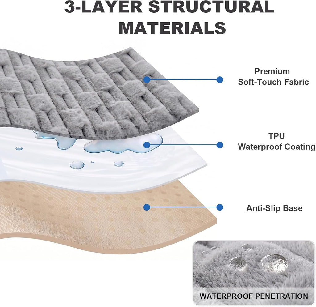 2 Pack Waterproof Couch Cover for Dogs for Sectional Sofa