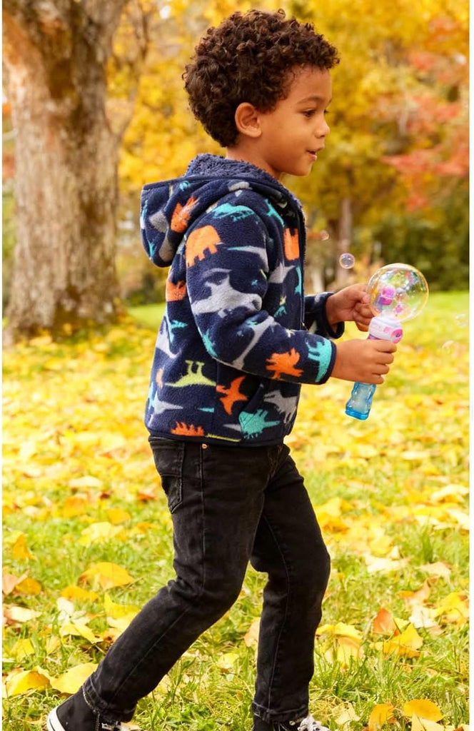 Baby Toddler Boys Girls Sherpa Fleece Lined Jacked Sweatshirt Fall Winter Autumn Warm Clothes with Hoodie