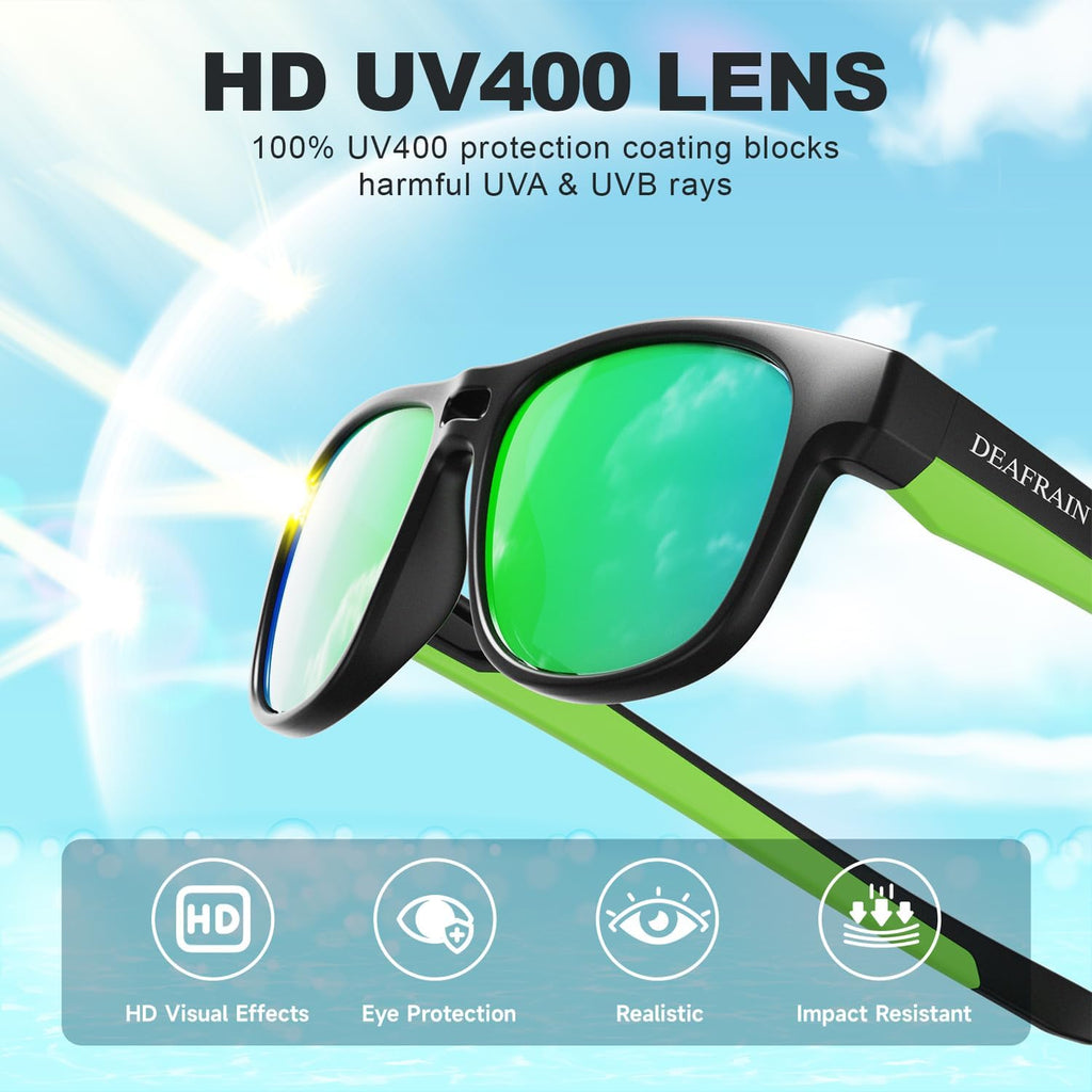 Polarized Kids Sunglasses Boys Girls Youth Sports Glasses