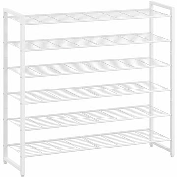 6 Tier Shoe Rack for Closet, Metal Shoe Organizer Holds 36 Pairs