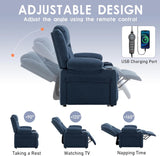 Andeworld Power Recliner Chair,Reclining Sofa Chair with Heat and Massage for Adults