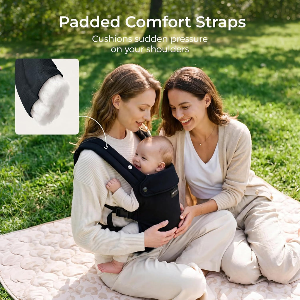 PureHug Baby Carrier - Ergonomic, Cozy and Lightweight for 7-45 lbs