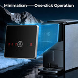 Countertop Nugget Ice Maker, Self-Cleaning Portable Ice Machine, 33 lb/24H, 1.8L Water Tank, 1.5 lb Ice Storage