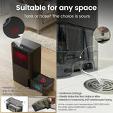 Dehumidifier, Dehumidifier for Basement with Drain Hose/Humidity Display/85 OZ Water Tank/Auto Shut Off/Washable