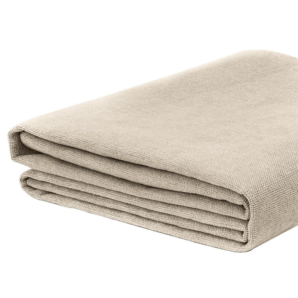 58" x 40" Chenille Fabric | Soft Luxury Decor & Fashion | Crafting Cozy Comfort & Timeless Elegance (Beige)
