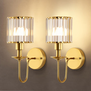 Battery Operated Wall Sconces set of Two,Wireless Wall Sconces with 5200 mAh Bulb and Remote,LED 15 Colors