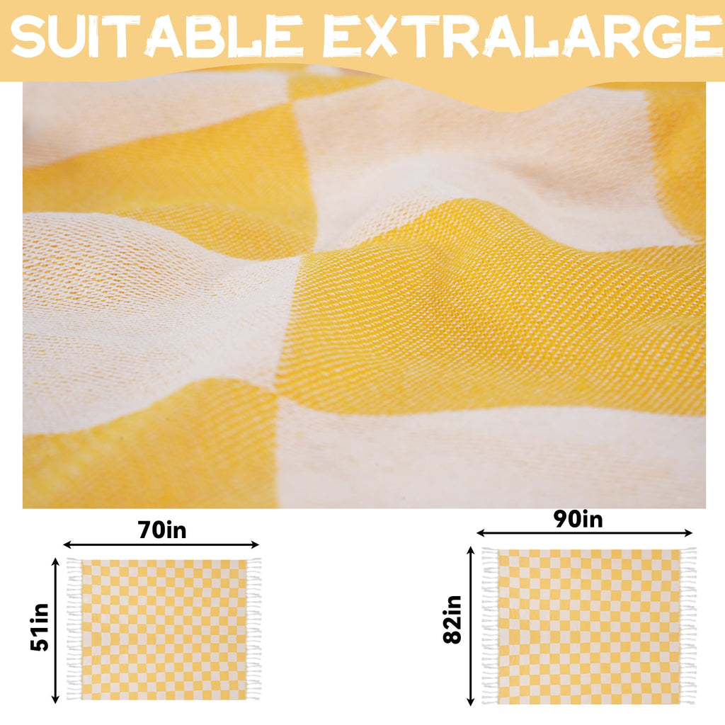 Extra Large Turkish Beach Towel Picnic Mat Throw Blanket Oversized Sandproof Boho Woven Summer Essential Yoga