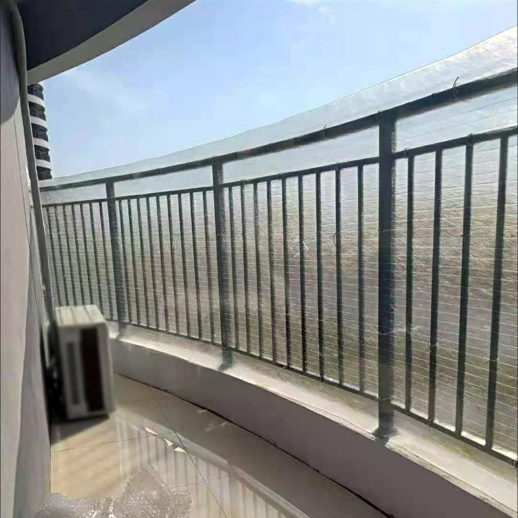 Polycarbonate Roofing Sheet Greenhouse Panels, Greenhouse Roof Covering UV Resistant Rainproof Plastic Roofing for