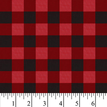 Christmas Gingham 100% Cotton By The Yard
