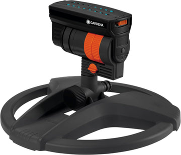 AquaZoom Compact Rectangular oscillating Sprinkler: Sprinkler for Watering Areas of 9-216 m2, Range 3-18 m, Spread