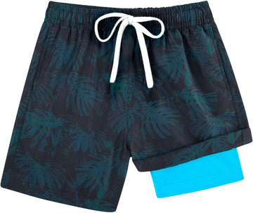 Boys Swim Trunks Boxer Brief Swim Shorts Bathing Suits