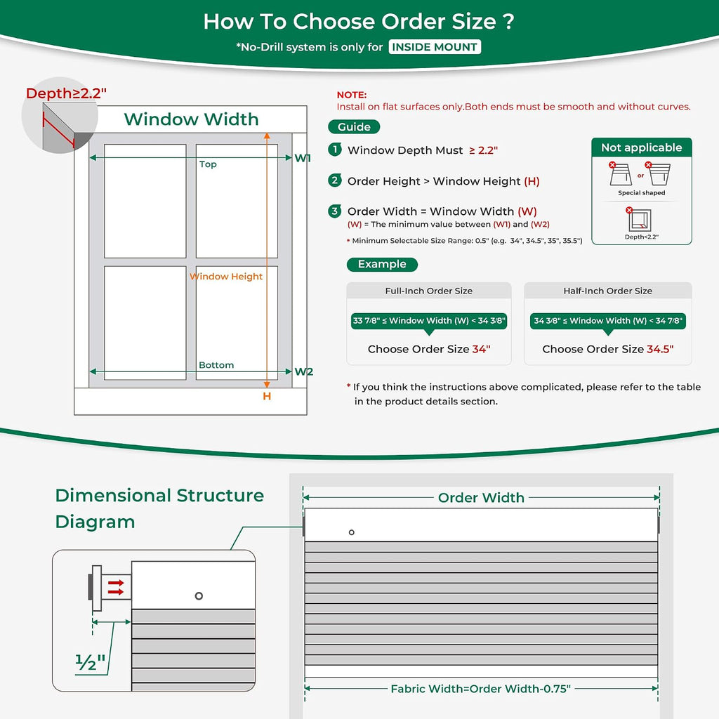 Motorized Cellular Shades No Drill with Remote,White, | Easy-to-Install Honeycomb Blinds with Voice Control,Solar