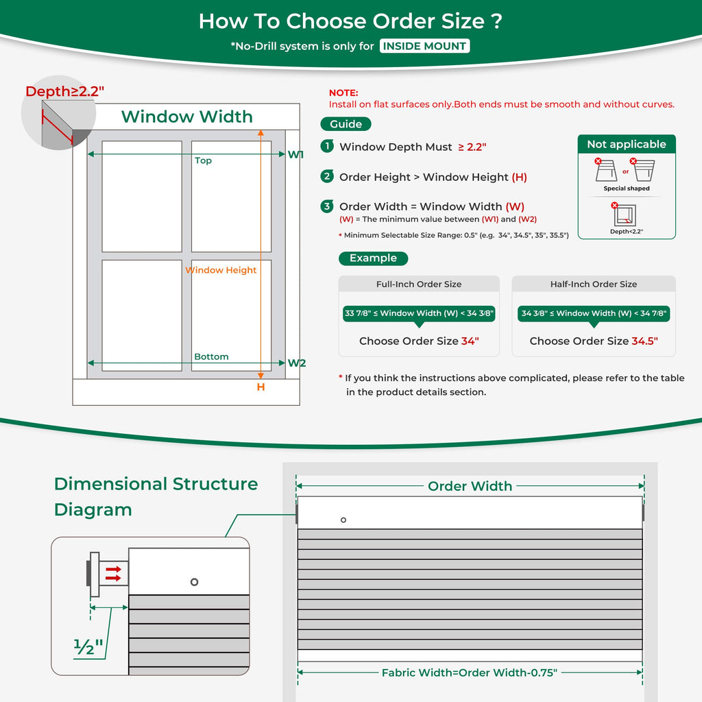 Motorized Cellular Shades No Drill with Remote, Gray