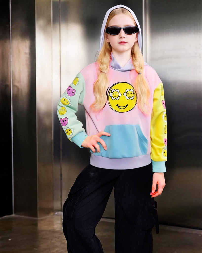 Hoodies, Graphic Long Sleeve Sweatshirt Pullover