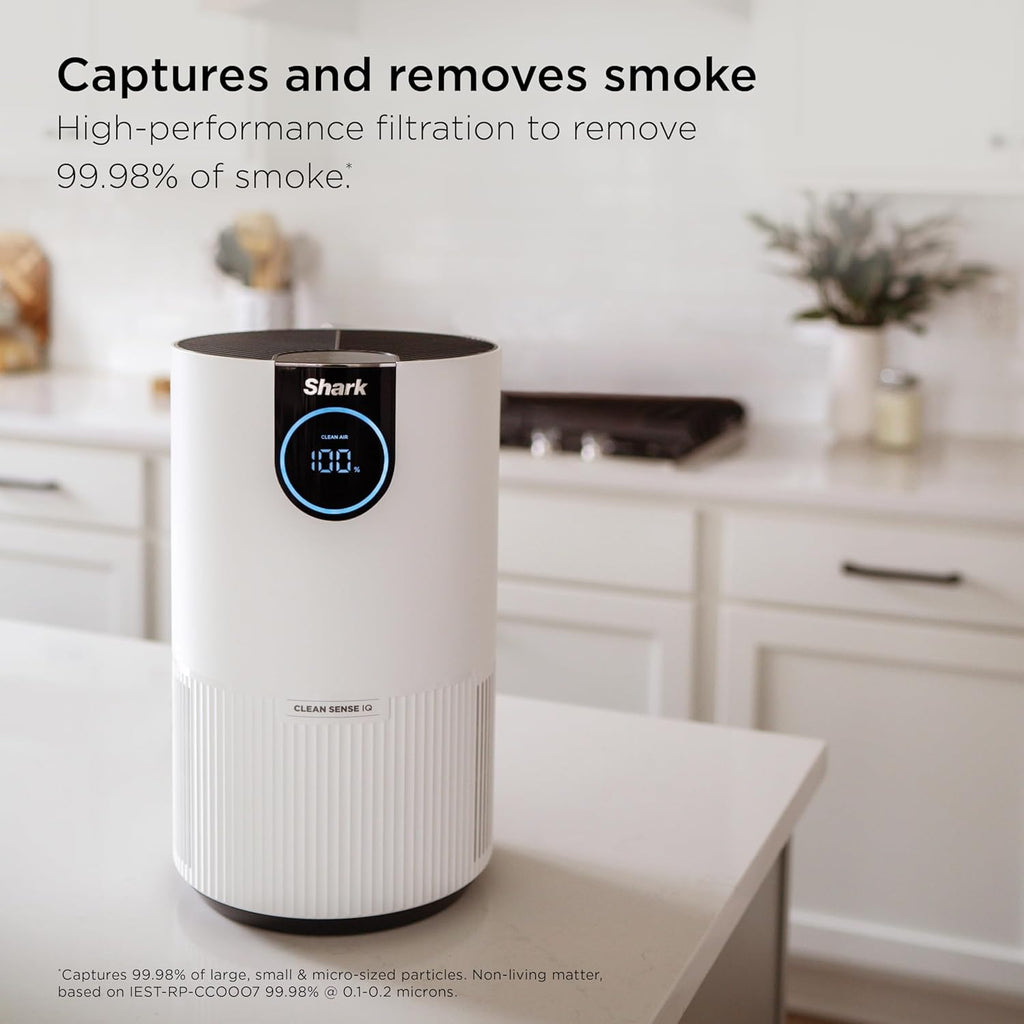 Air Purifier for Home, Clean Sense, HEPA-Exceeding Filter, Captures Pollutants, Pet Dander, Dust, Od