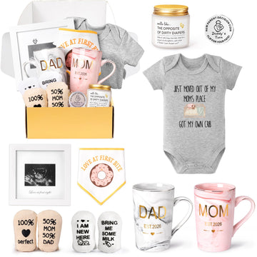 Mom Gifts for Women Est 2026 Pregnancy Gifts for New Parents Couples