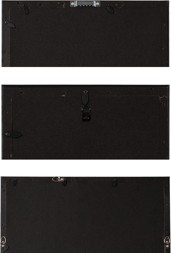 Adlynn Traditional Picture Frame Set, Set of 5, Varying Sizes, Vintage Gold, Classic Wall Frame Set Collection with