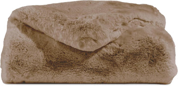Earth Cuddle Blanket, Faux Fur Ultra-Soft Luxury Throw Blanket | Thick and Cozy Oversized Design for Lounging or