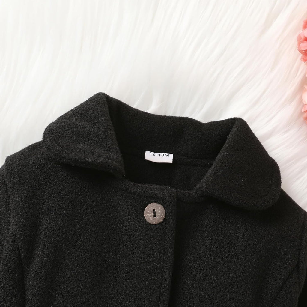 Toddler Baby Girl Coats Kids Thick Cloak Jacket Fall Winter Outwear Clothes