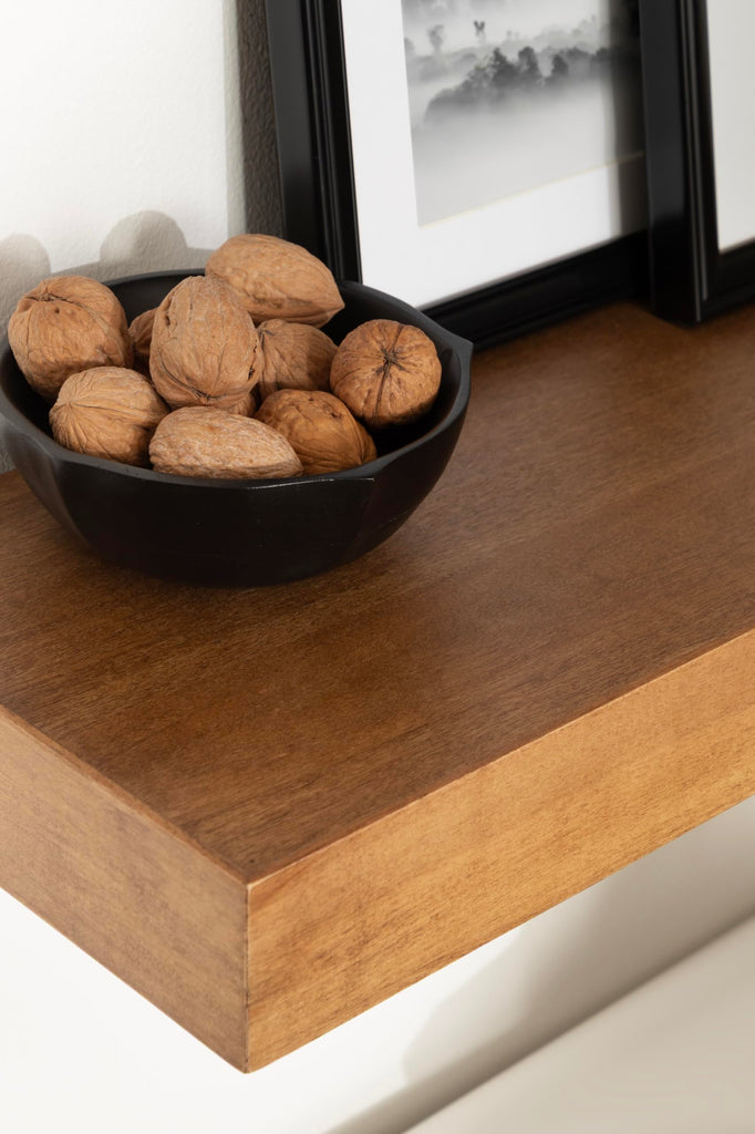 Havlock 26 Inch Modern Two-Piece Corner Shelves Set