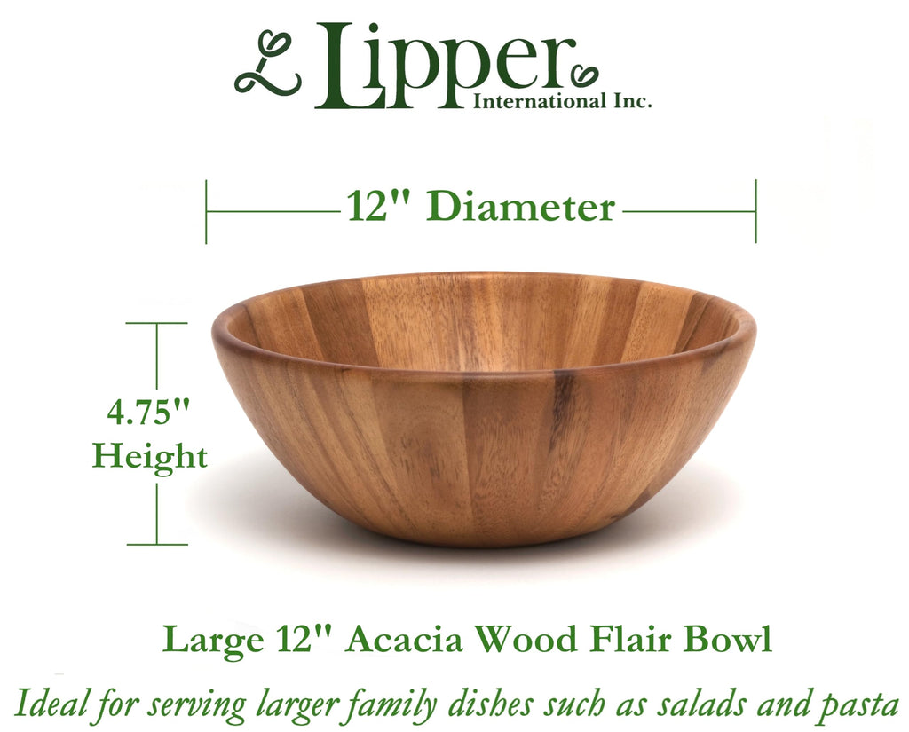 Acacia Round Flair Bowl