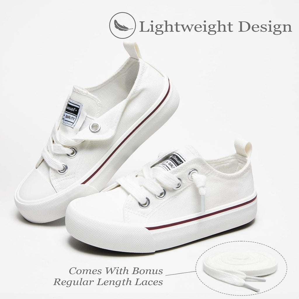 Toddler & Little Kid Low Top Canvas Sneakers