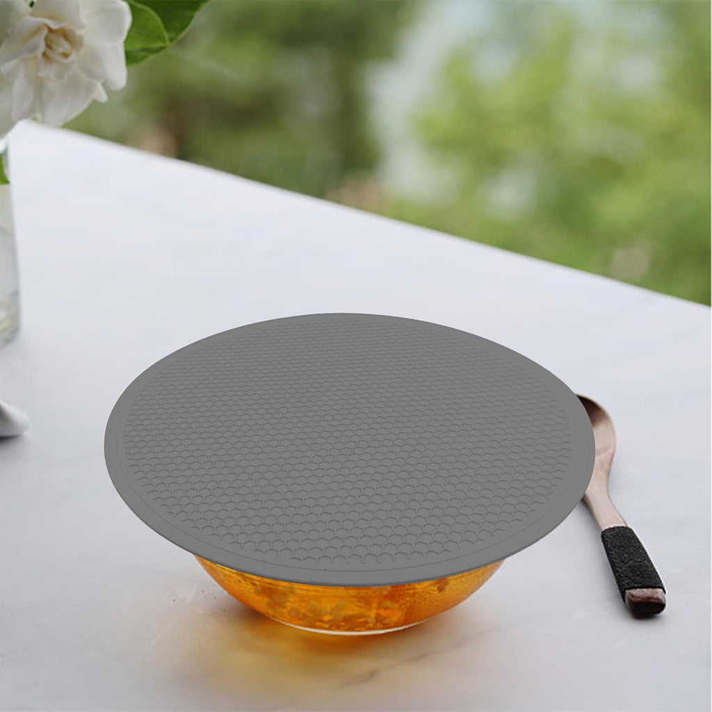 8 10 12 Inch Microwave mat, Trivet, Multi-Purpose Hot Pad,Pot Holder,Baking,Drying, Silicone mats - Set of 3