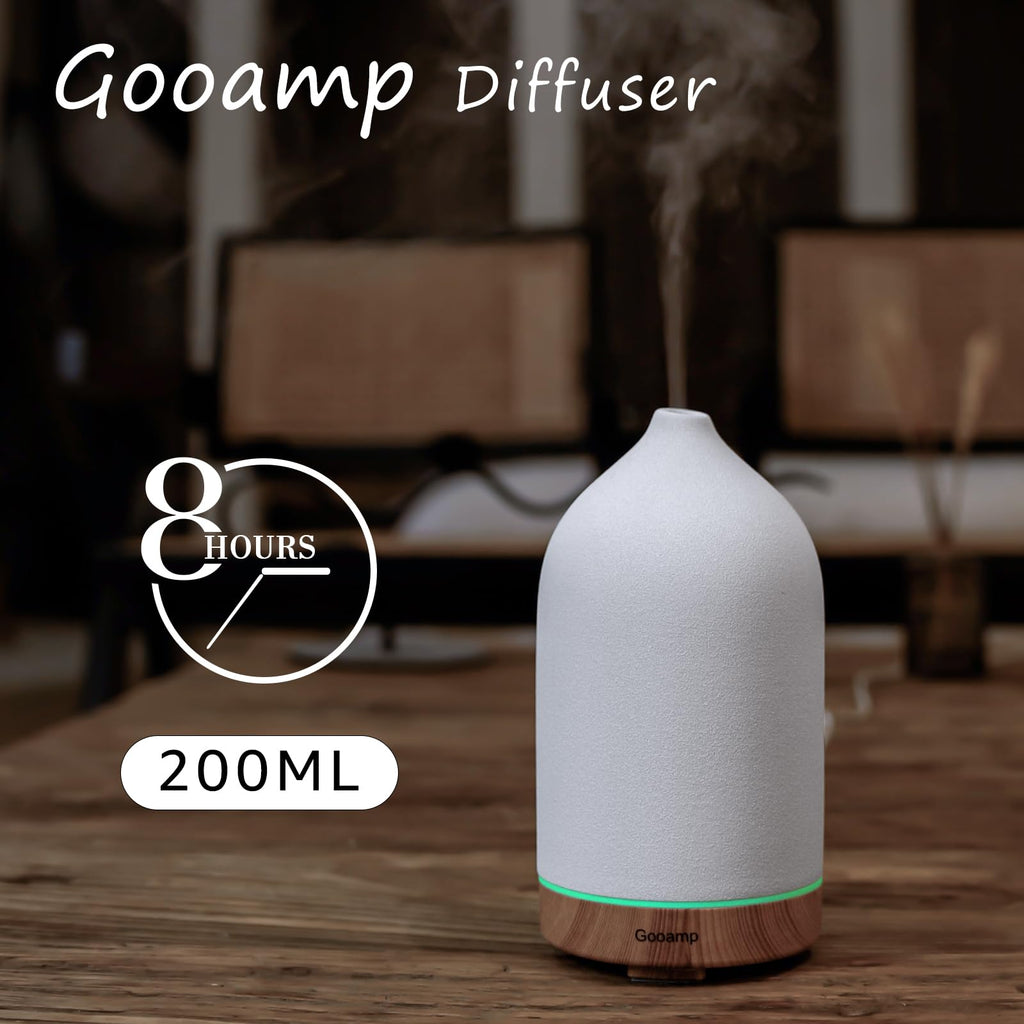 Ceramic Essential Oil Diffuser, Stone Diffuser